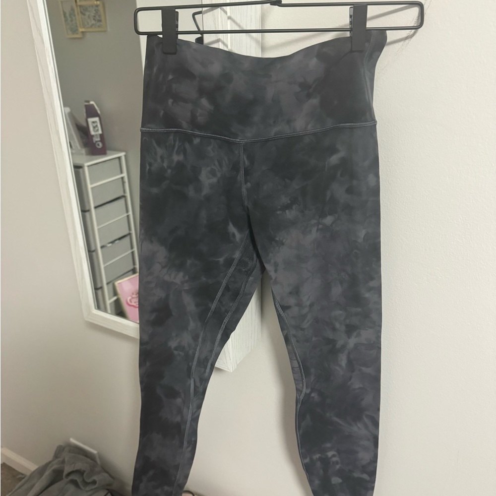 lululemon tie-dye 25 inch align leggings